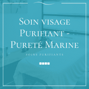 Soin visage Purifiant - Pureté Marine - Une prestation de la catégorie Soins purifiants proposée par Esthetic For You à Theux.