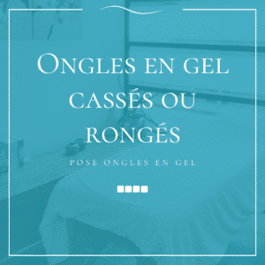 Ongles en gel cassés ou rongés - Une prestation de la catégorie Pose ongles en gel proposée par Esthetic For You à Theux.